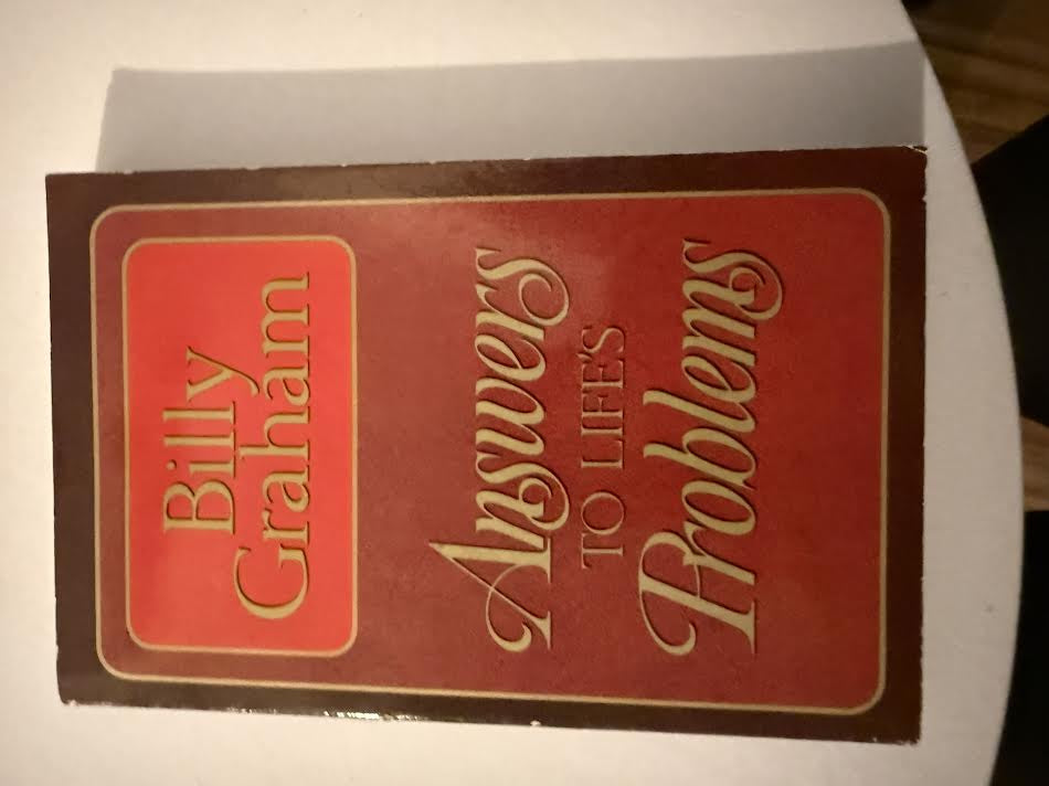 Answers to Life's Problems Book by Billy Graham