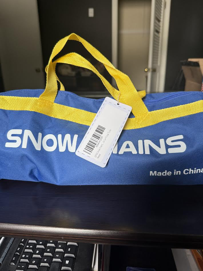 Snow Chains with Carrying Case Brand New