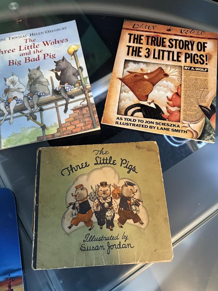 Assorted "The Three Little Pigs" Books