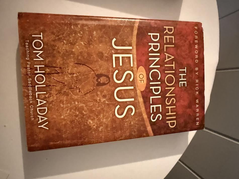 The Relationship Principles of Jesus Novel by Tom Holladay