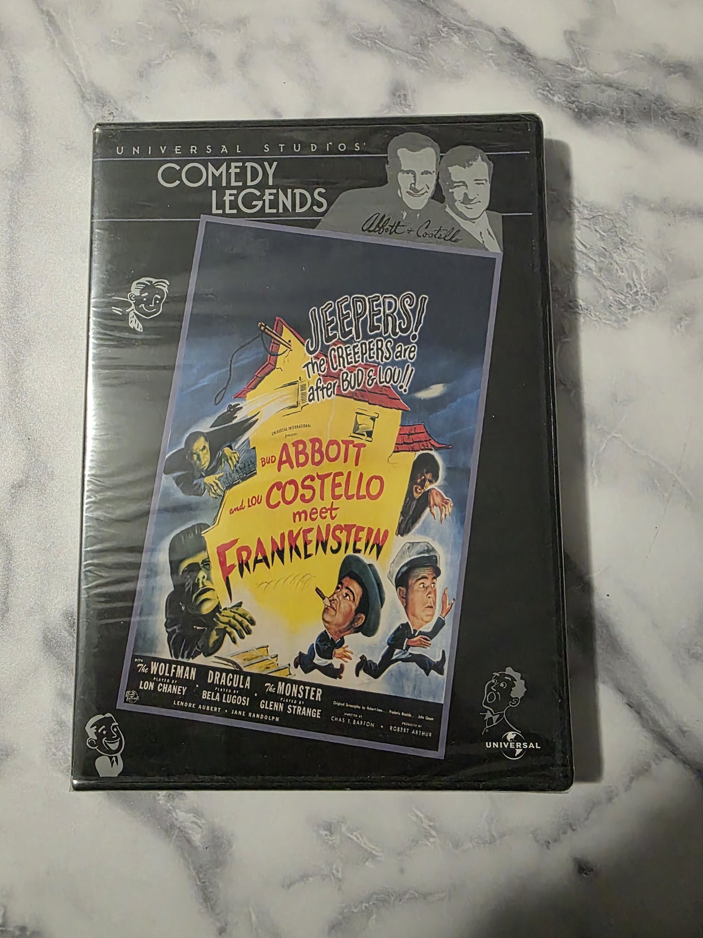 Abbott & Costello Meet Frankenstein DVD Universal Studios Comedy Legends New SEALED