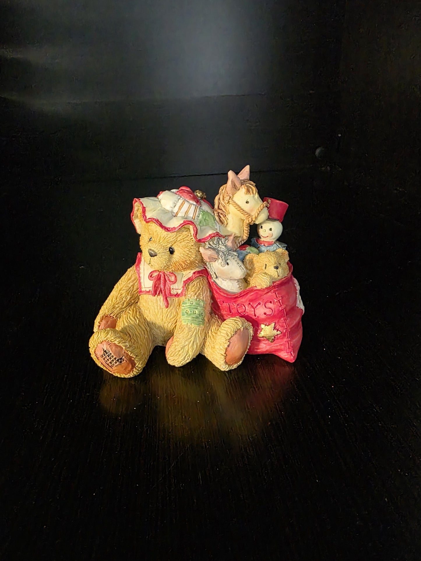 Enesco Cherished Teddies, Carolyn, Wishing You All Good Things, 1993 pre owned
