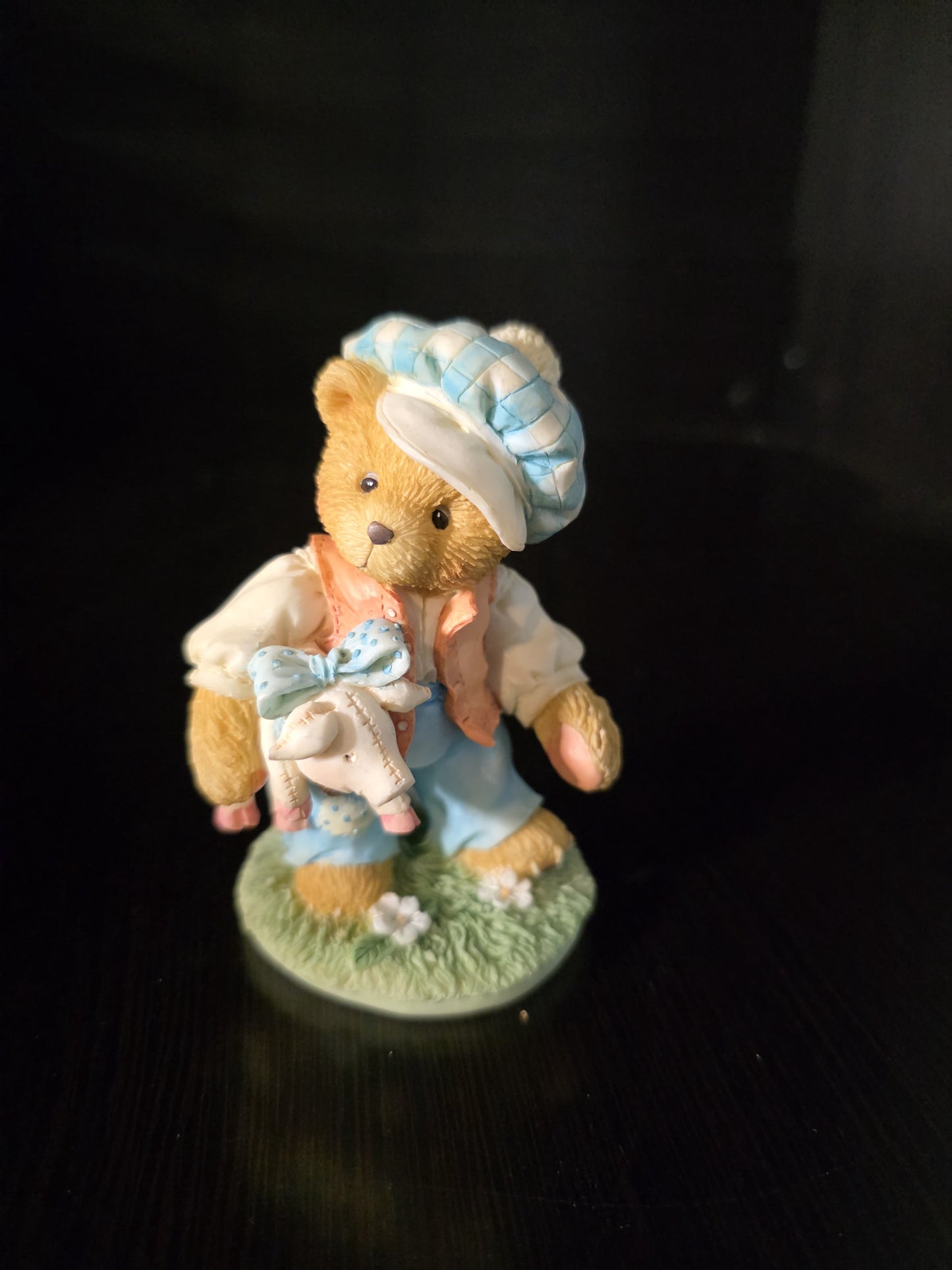 Cherished Teddies Tom, Tom The Piper's Son Wherever You Go I'll Follow 624810 ENESCO PRE OWNED