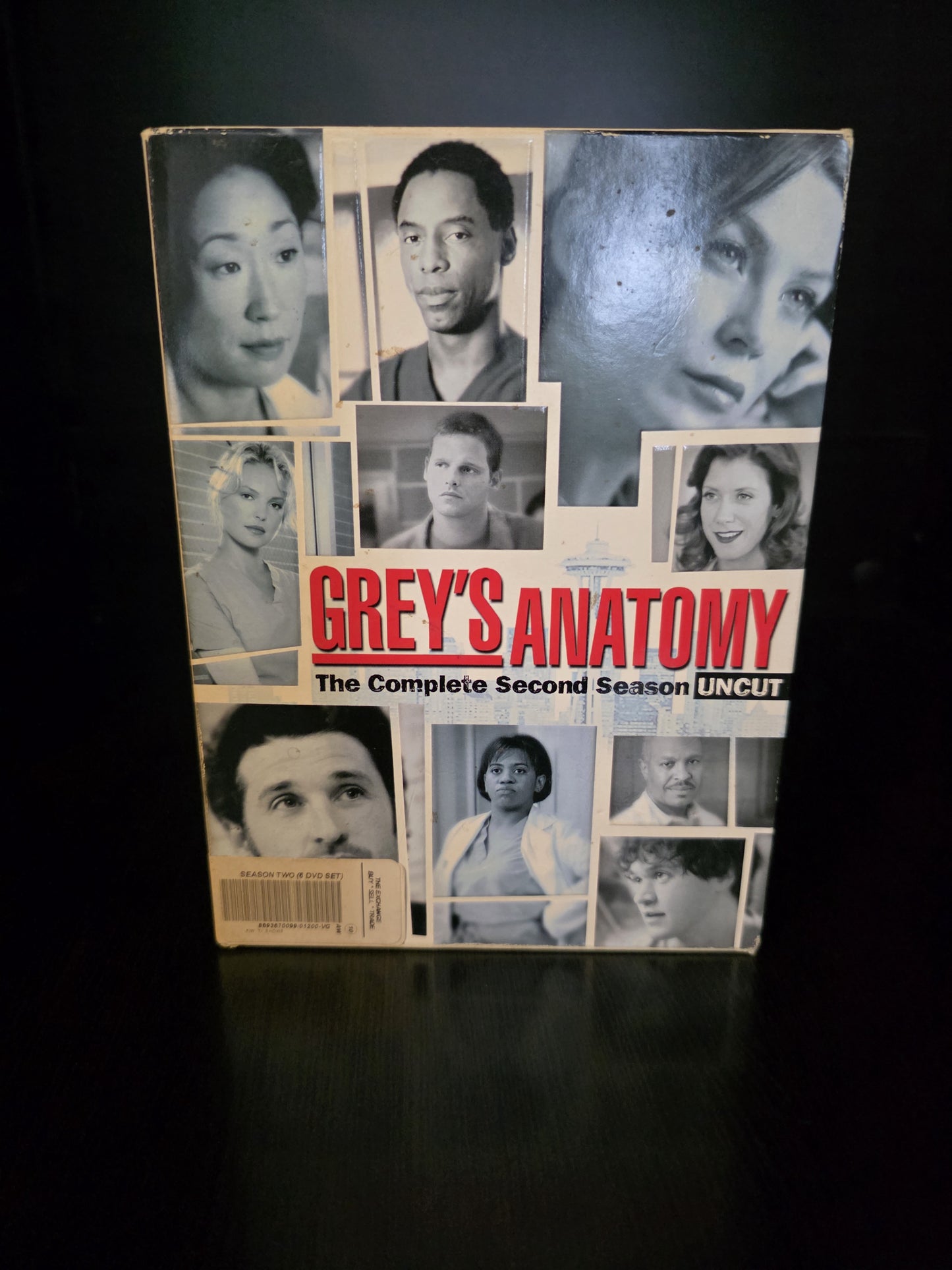 Grey's Anatomy: the Complete Second Season (DVD) PRE OWNED