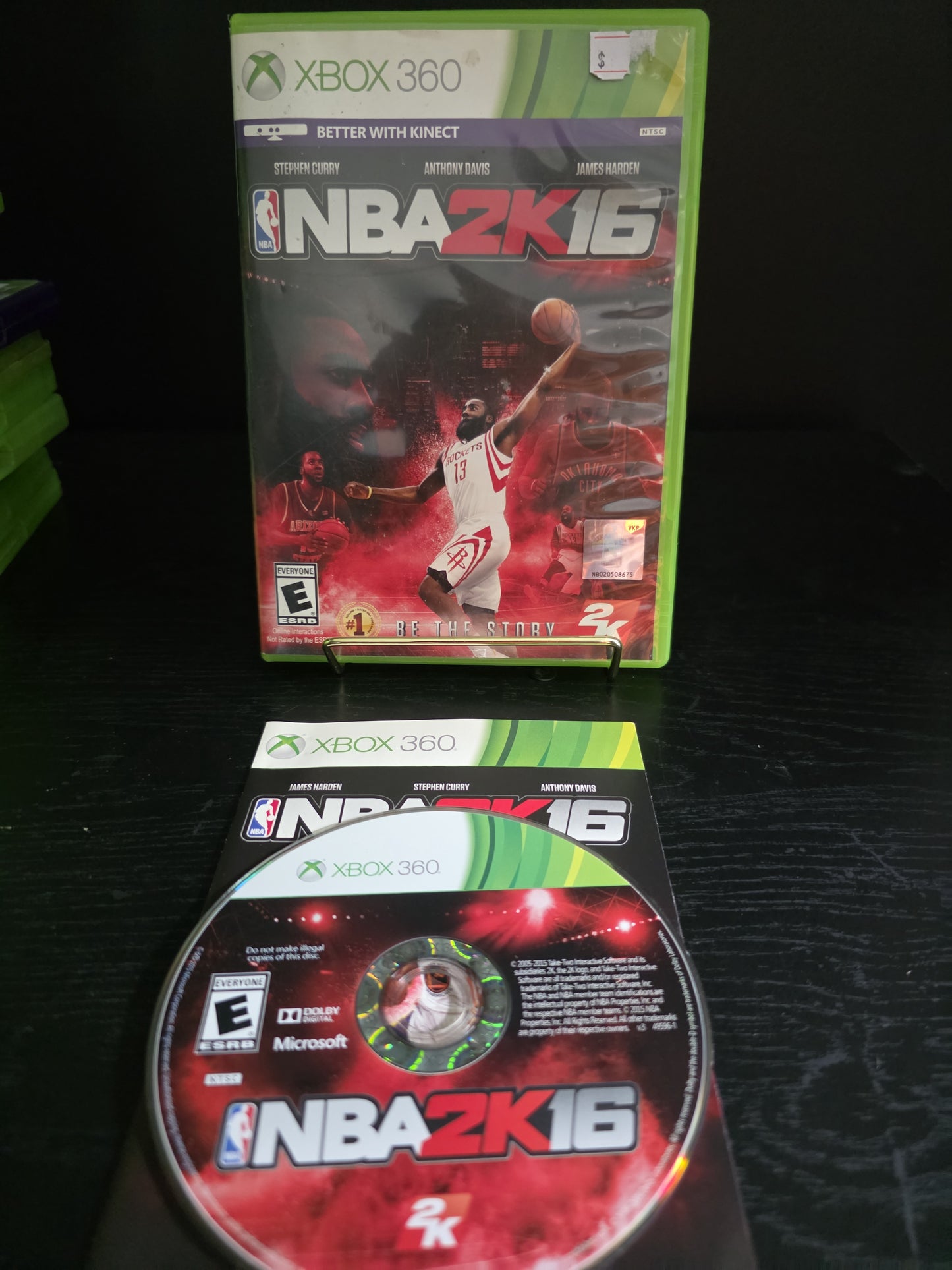 NBA 2K16 (Microsoft Xbox 360, 2015)