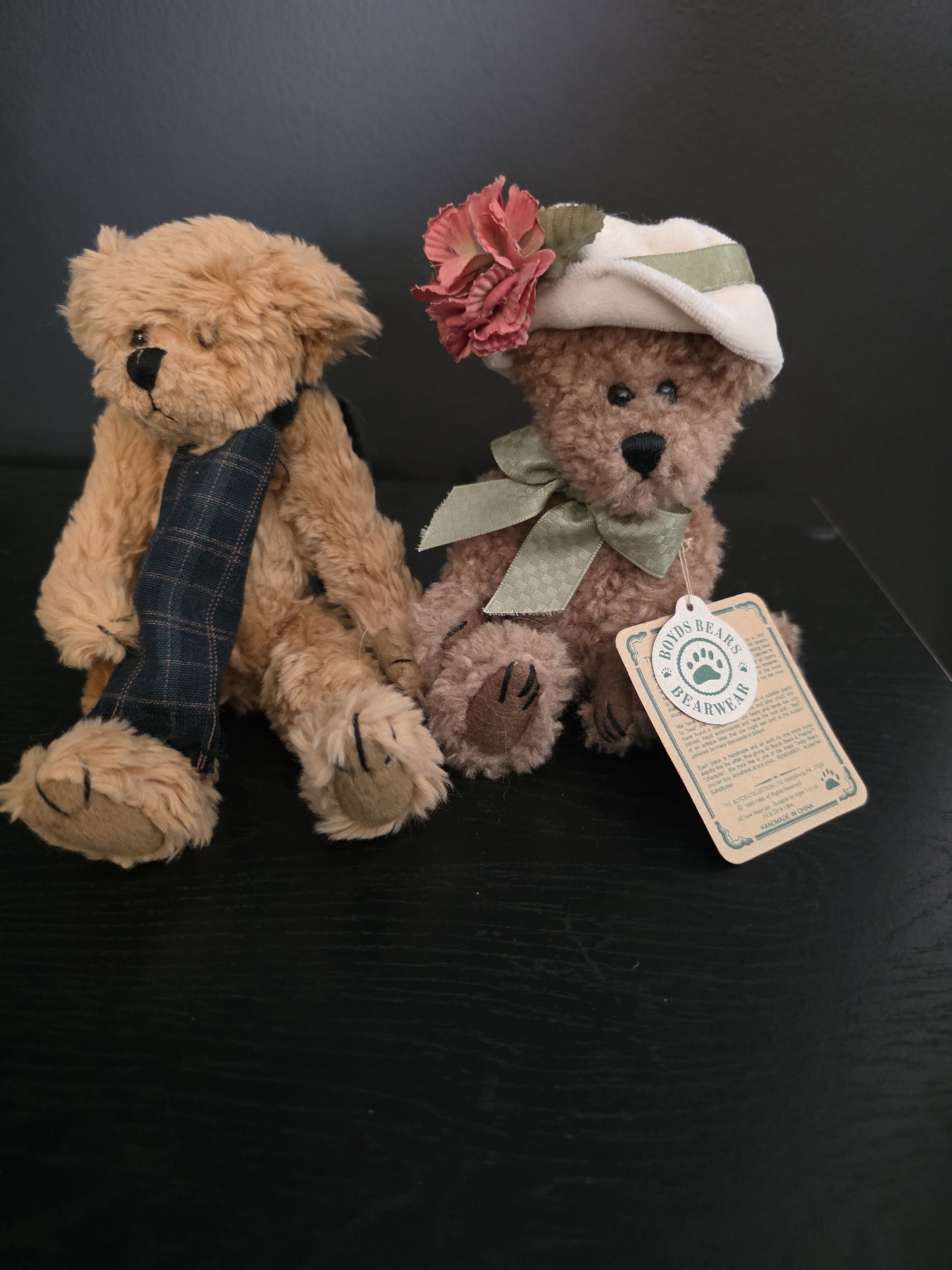 Boyds Bears Carmella de Bearvoire Plush Retired Tags Archive Collection Bear AND FRIEND