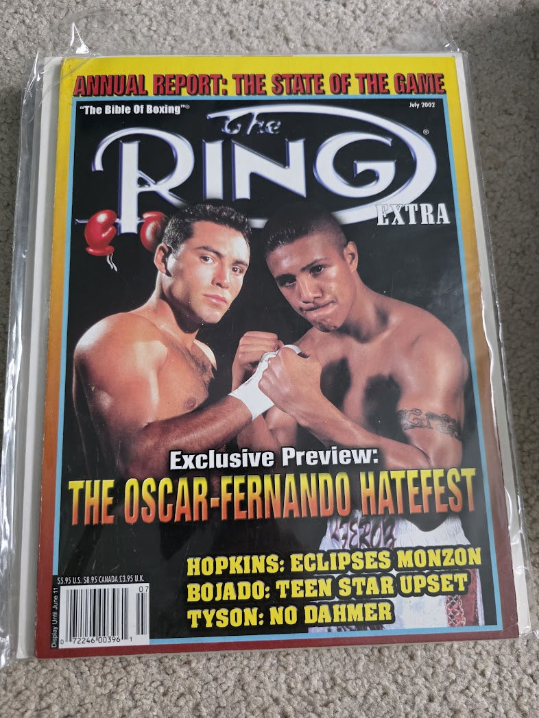 The Ring July 2002 Magazine Oscar- Fernando