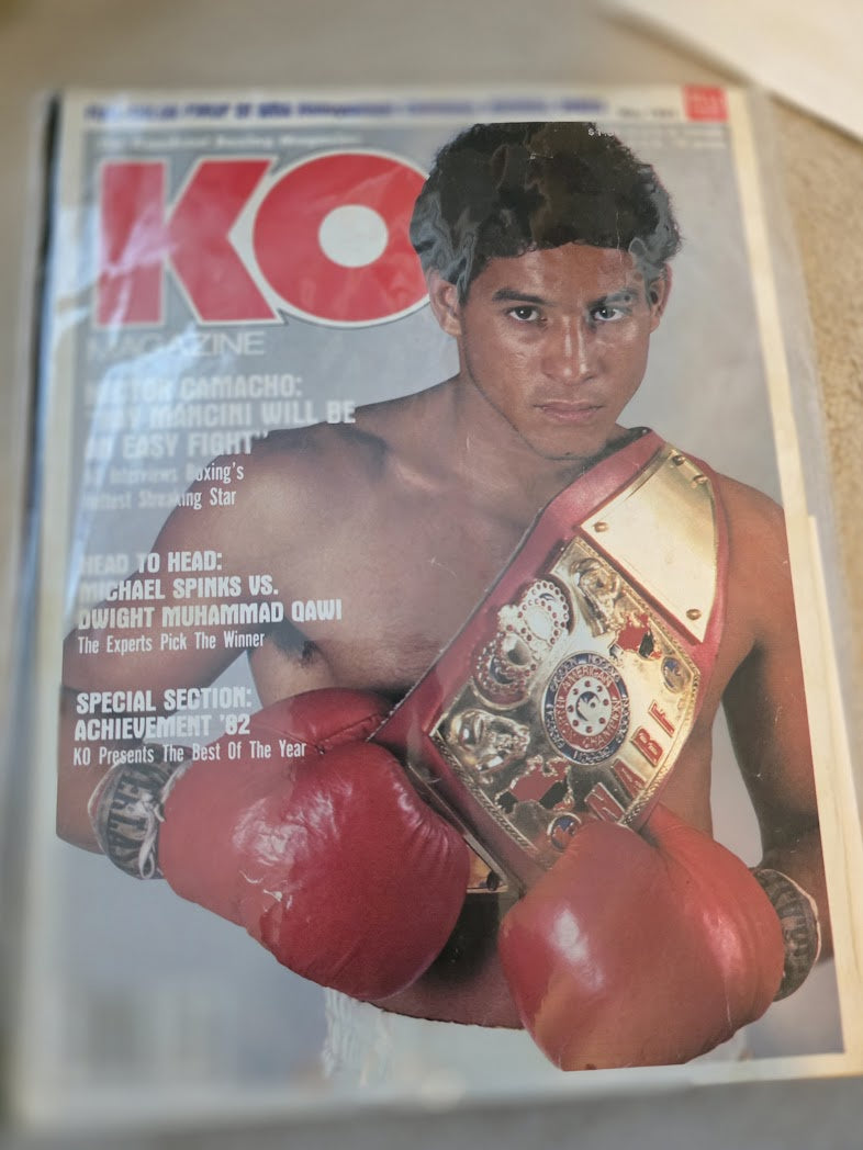 KO MAGAZINE HECTOR CAMACHO COVER MAY 1983