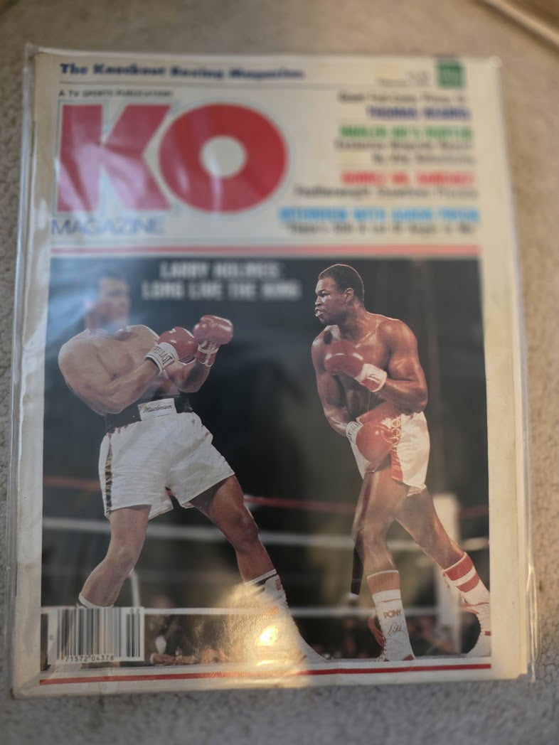 KO Magazine FEBRUARY 1981 HOLMES ALI