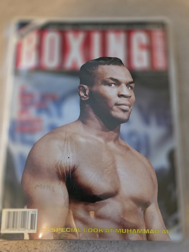 1991 Boxing Illustrated OCTOBER -Mike Tyson & Muhammad Ali