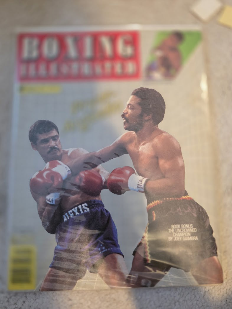 boxing illustrated magazine january 1983