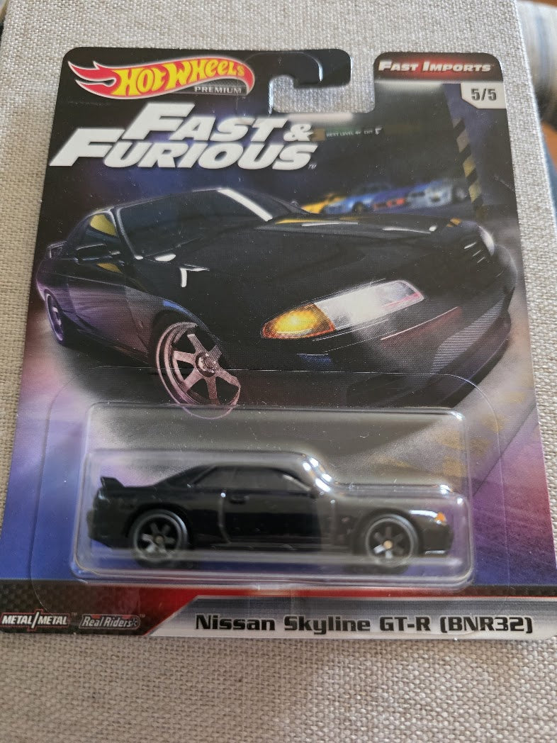 2017 Hot Wheels Premium Fast & Furious Fast Imports Nissan Skyline GT-R (BNR32)