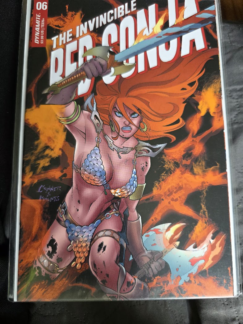 DIENAMITE THE INVINCIBLE RED SONJA 6