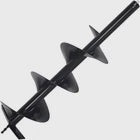 Auger Digging Bit 10" for Post Holes Earth Digger Planting Drill 3/4" Shaft Size