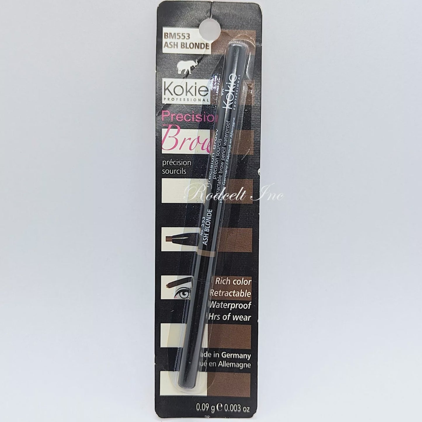 Kokie Precision Brow Eye Pencil Angled Ash Blonde