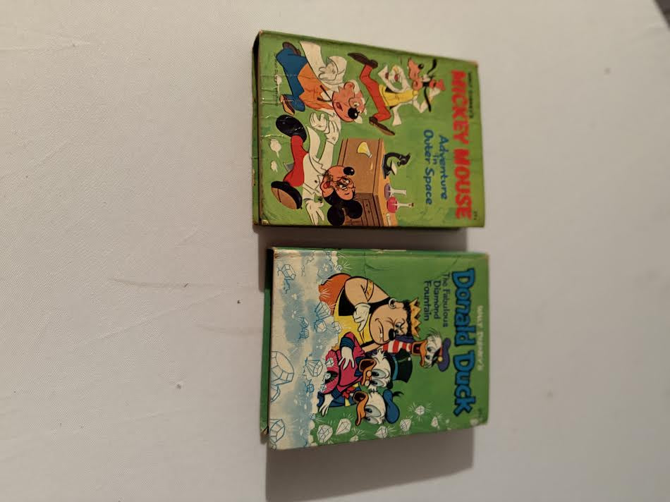 Mickey Mouse Adventures in Outer Space & Donald Duck The Fabulous Diamond Fountain Kids Books