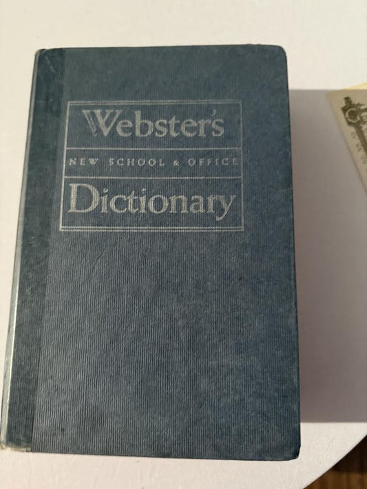 Websters New School and Office Dictionary