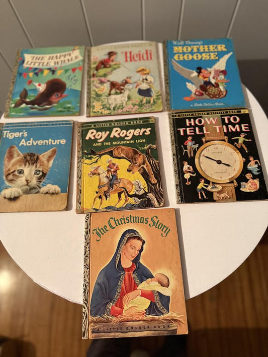 A Little Golden Book Vintage Collection- 7 Books