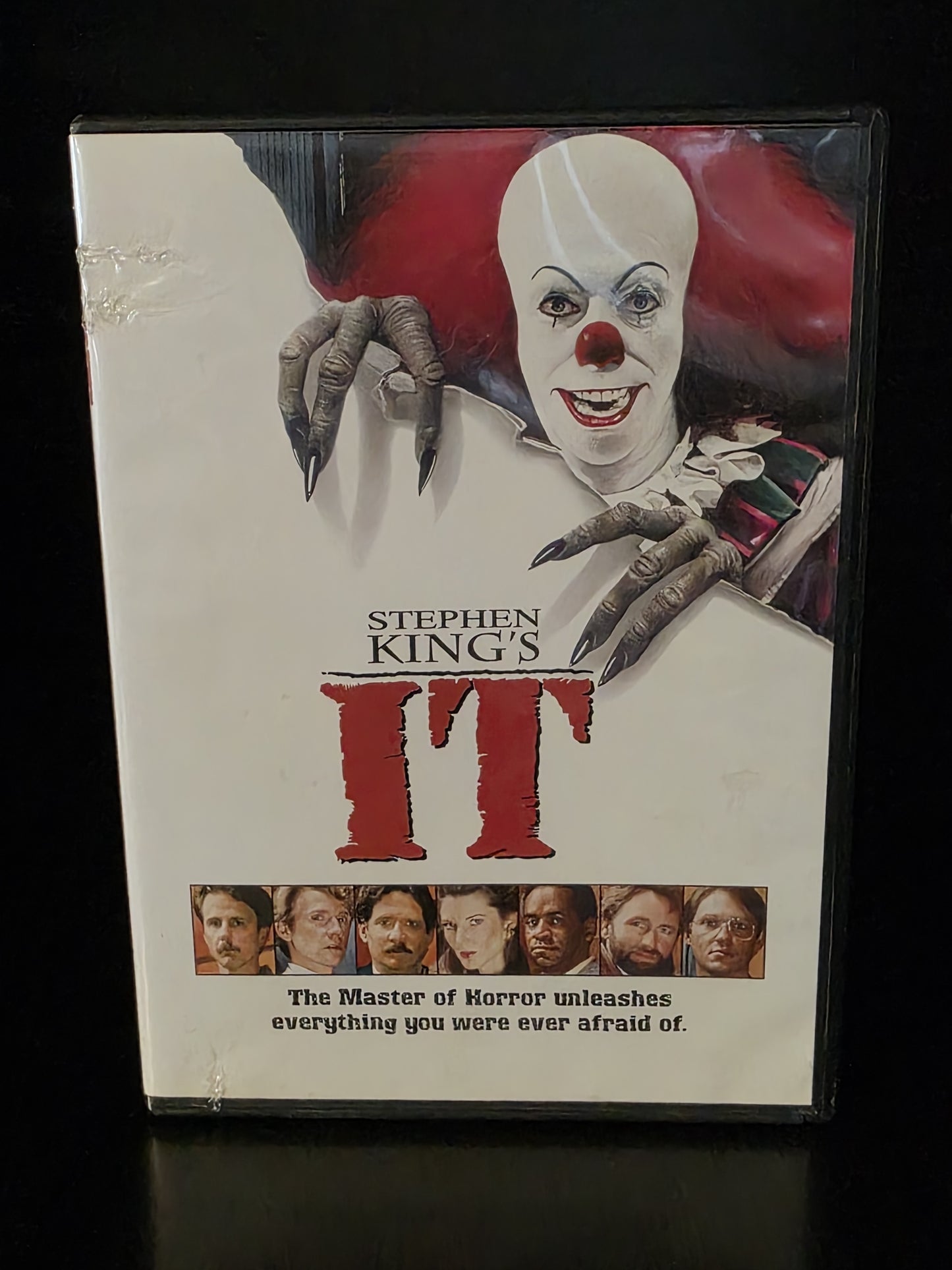 Stephen King's IT 1990 DVD 2010  Pennywise John Ritter Tim Curry pre owned