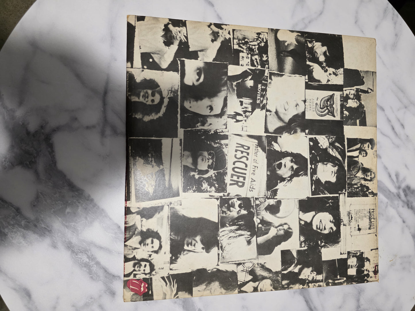 ROLLING STONES "Exile On Main St" Vinyl Albums! *x2* (COC 2-2900) PRE OWNED