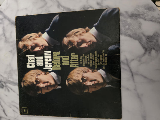 CHAD AND JEREMY BEFORE AND AFTER COLUMBIA RECORDS VINYL LP CL2374 PRE OWNED