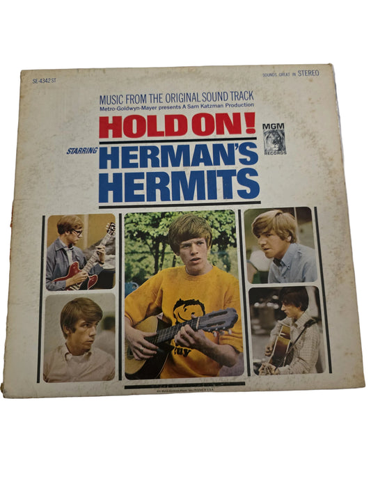 Herman's Hermits - Hold On! Soundtrack Lp E/SE 4342ST Vinyl 1966 US Mgm Records  PRE OWNED