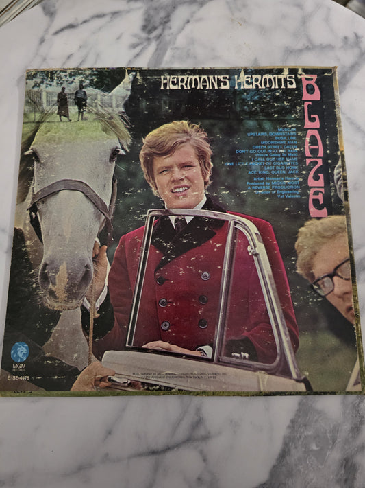 Hermans Hermits Vinyl LP Blaze 1967 PRE OWNED
