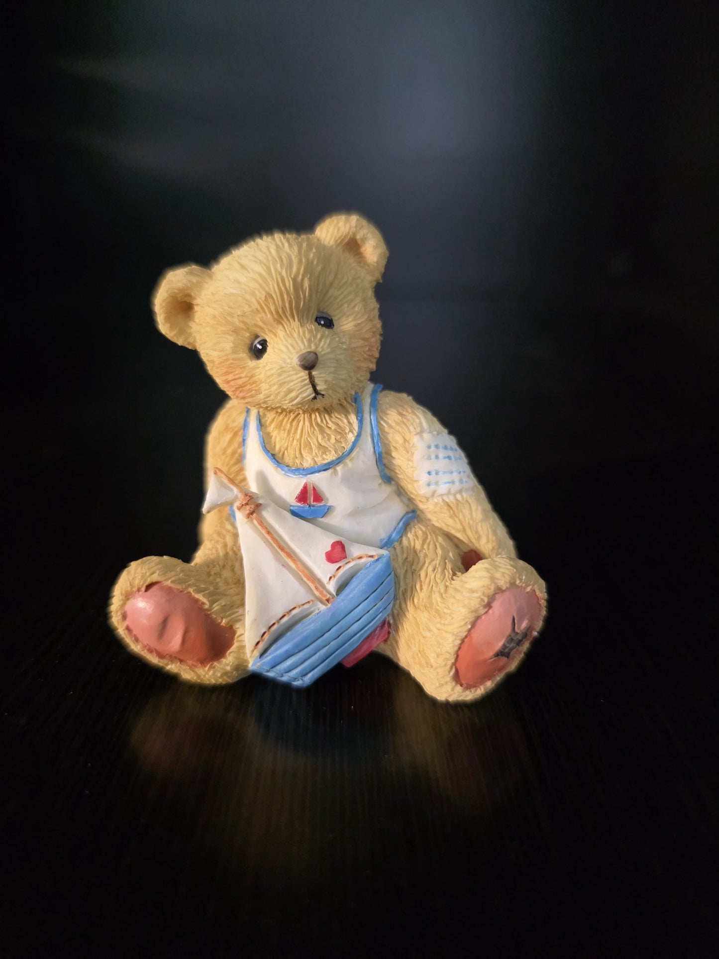 Enesco - Cherished Teddies "Arthur" August "Smooth Sailing" 914827 PRE OWNED
