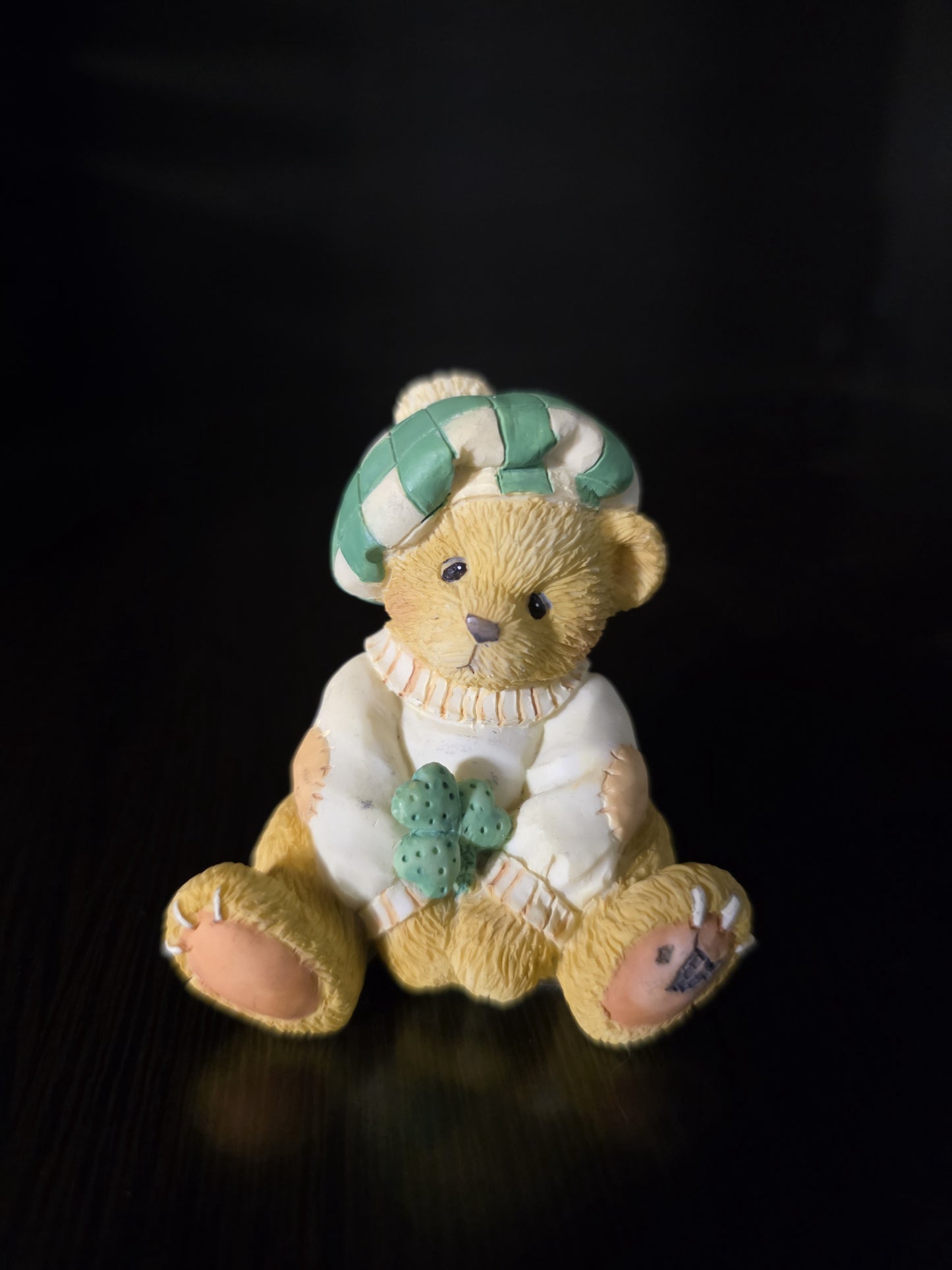 1993 Enesco Cherished Teddies Sean "Luck Found Me A Friend In You" 916439 PRE OWNED