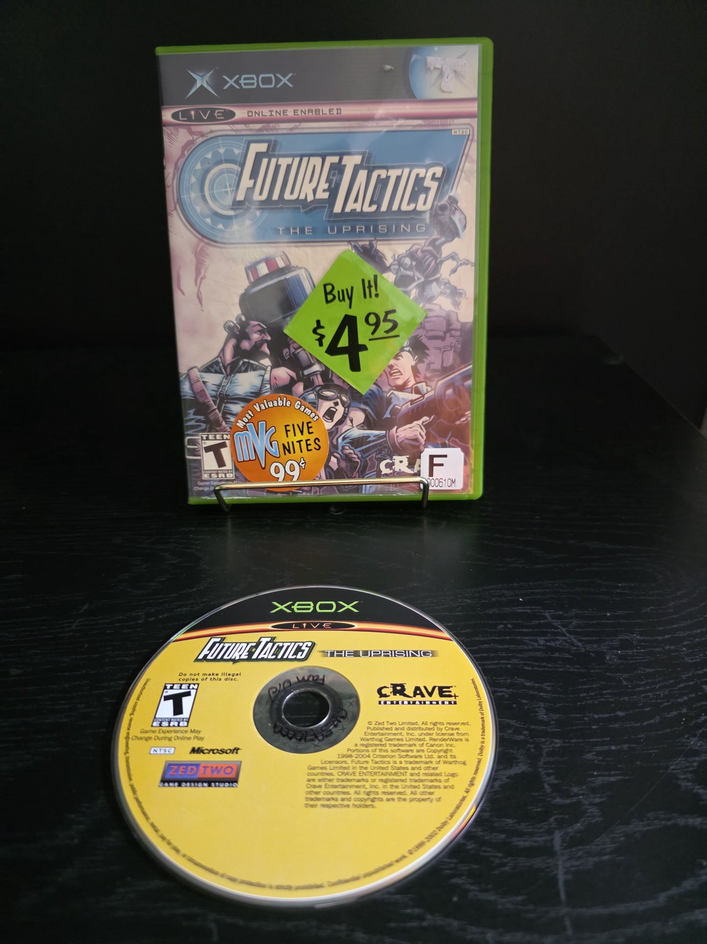 Future Tactics: The Uprising (Microsoft Xbox, 2004)