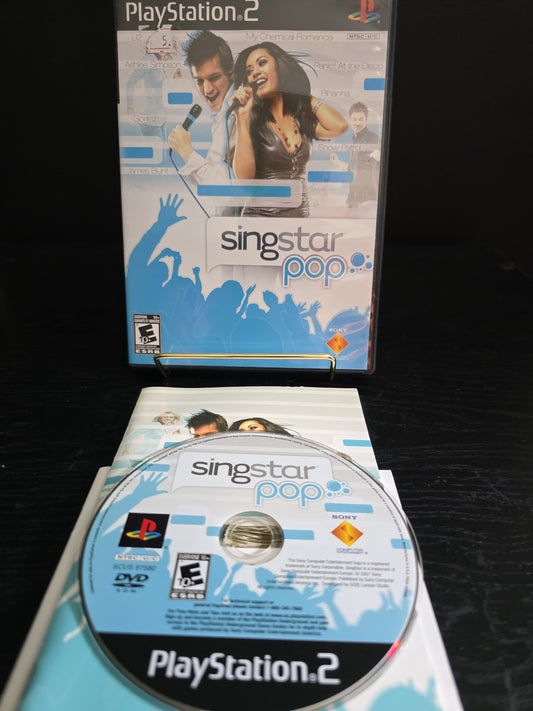 NEW SingStar Pop PlayStation 2 2007 PS 2