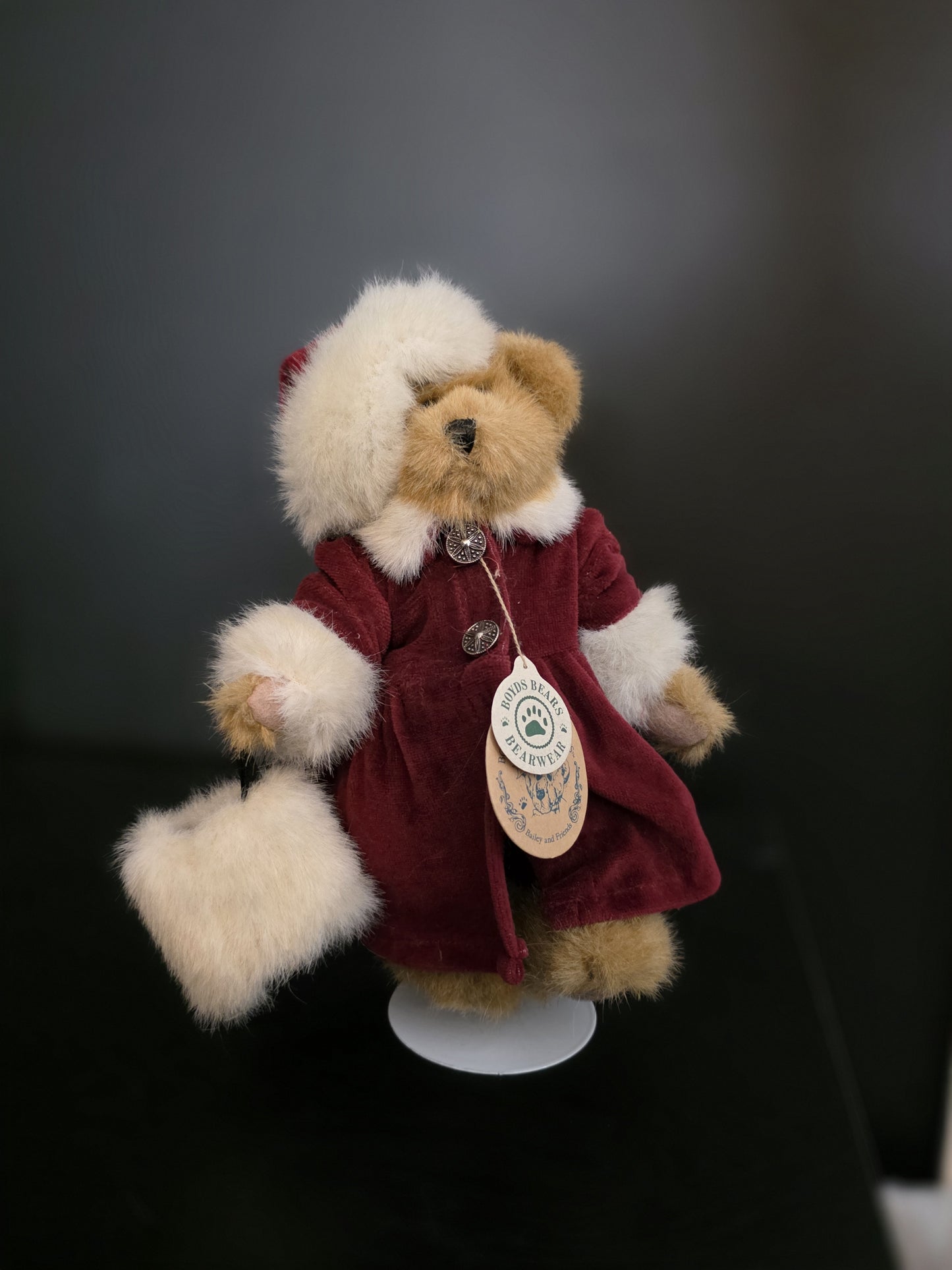 Boyds Bears Bailey Bear Bailey and Friends Collection Fall 1998 with Stand