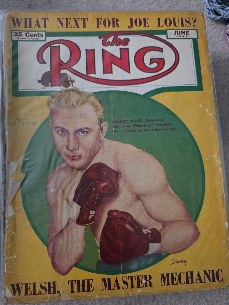 RING MAGAZINE 1947 JUNE