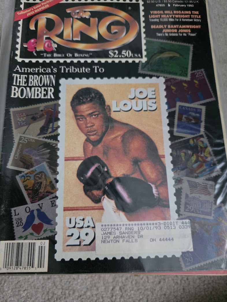 The Ring Boxing Magazine February 1993