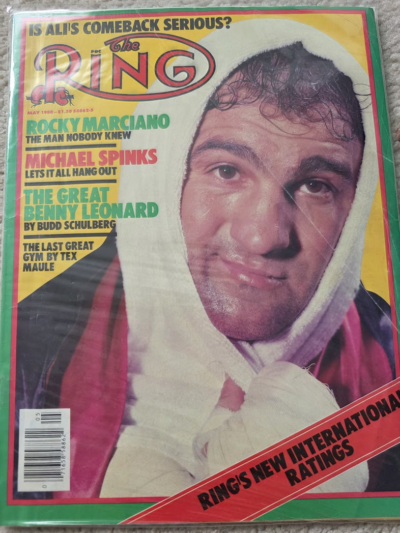 The Ring Magazine May 1980 Rocky Marciano