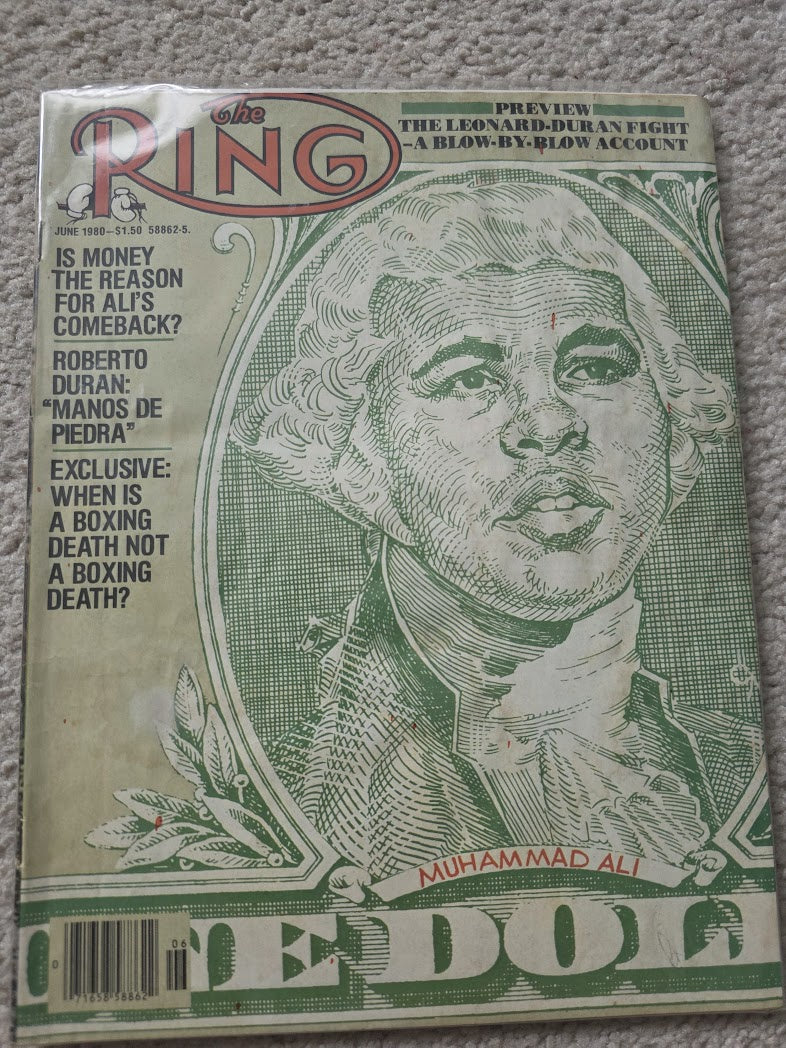 The Ring Boxing Magazine June 1980 Muhammad Ali