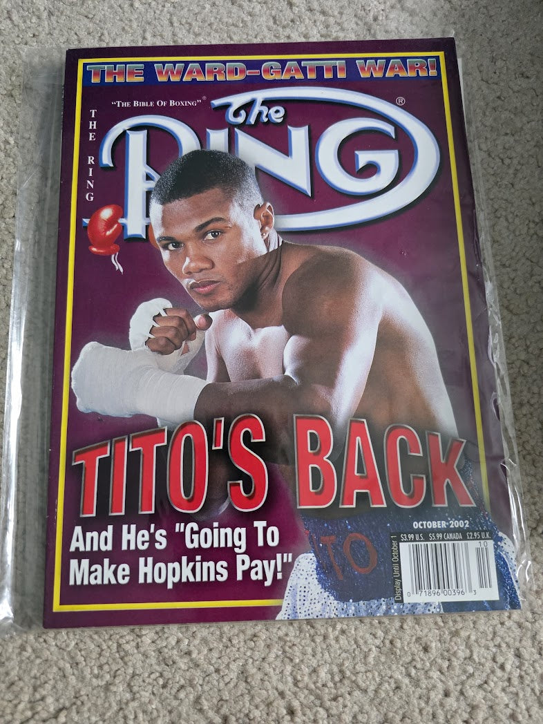 ring magazine OCTOBER 2002