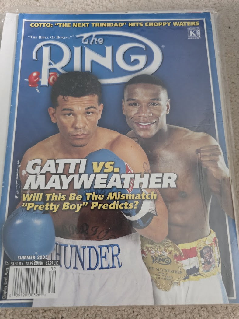 The Ring Boxing Magazine Summer 2005 Gatti vs. Mayweather