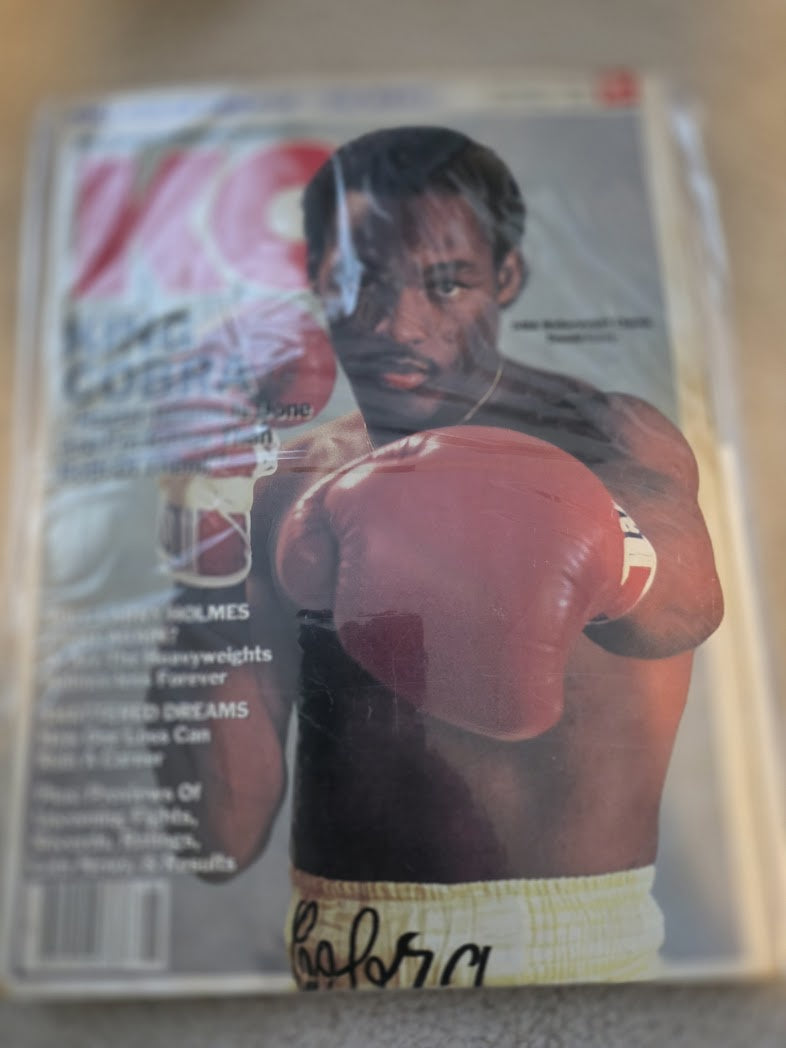 KO Boxing Magazine Lot August 1985 King Cobra