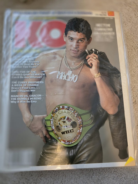 KO Boxing Magazine June 1984 Hector Camacho Cover