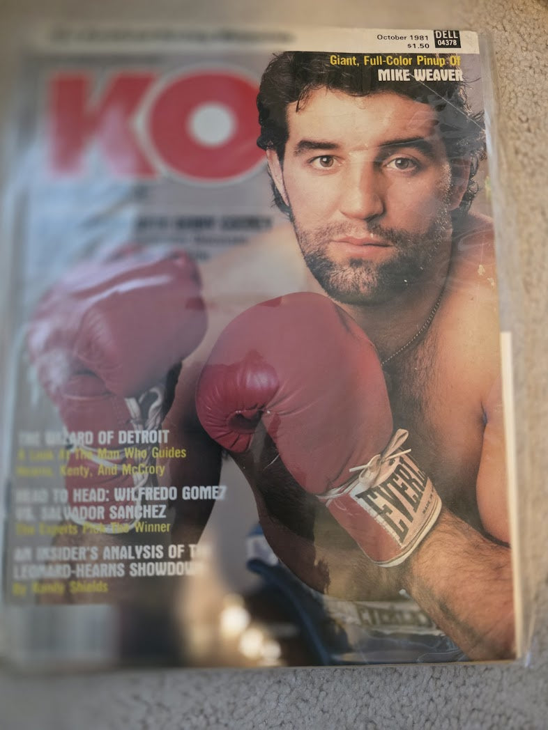 KO MAGAZINE GERRY COONEY COVER OCTOBER 1981