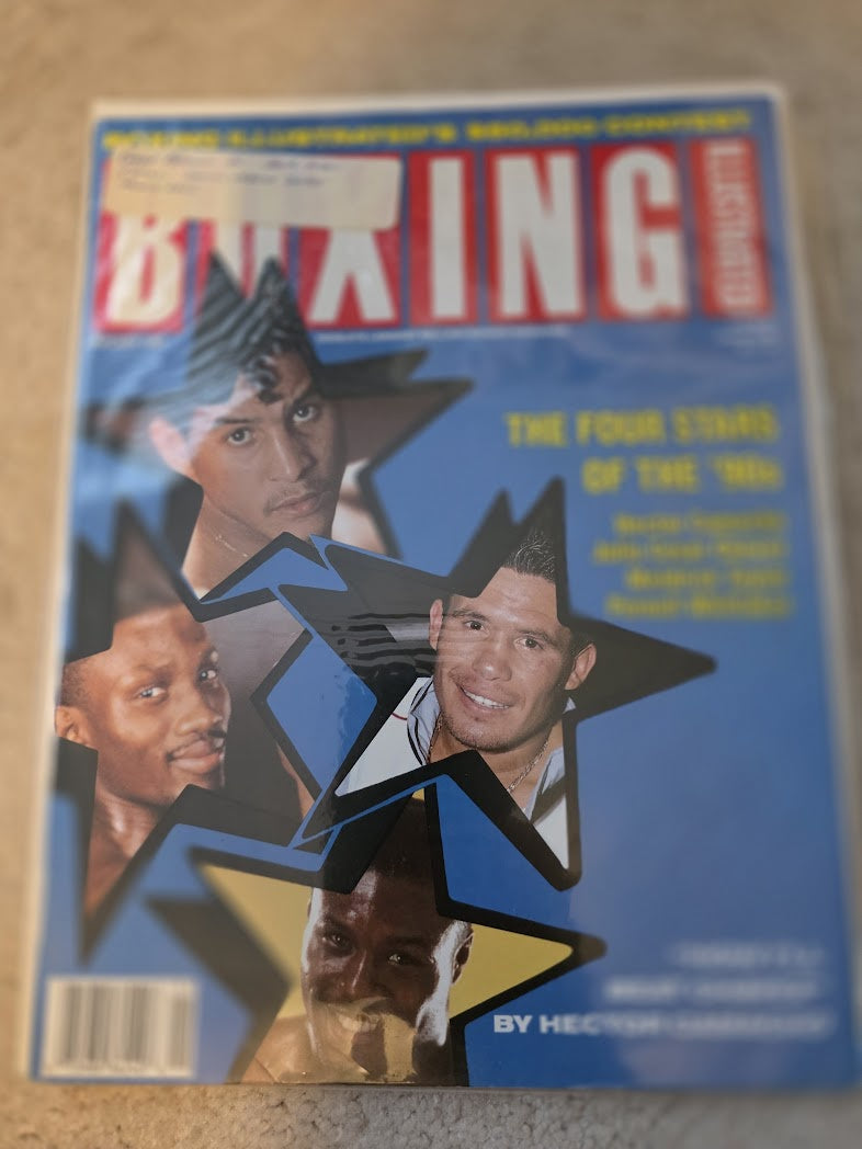 Boxing Illustrated Magazine January 1991 Hector Camacho, Julio Chavez