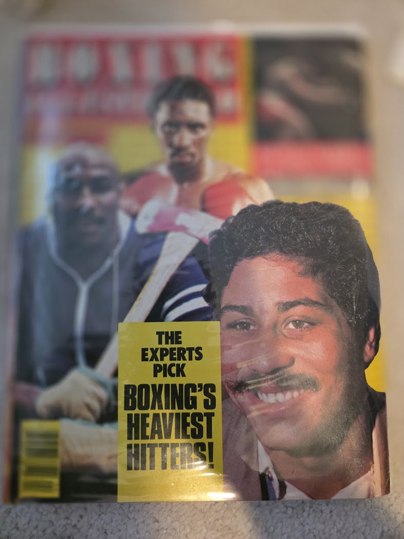 Boxing Illustrated April 1983 Boxing's Heaviest Hitters