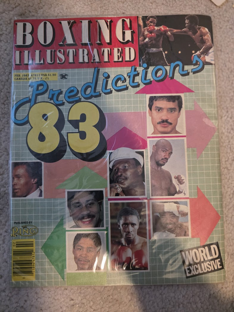Boxing Illustrated February 1983 Predictions
