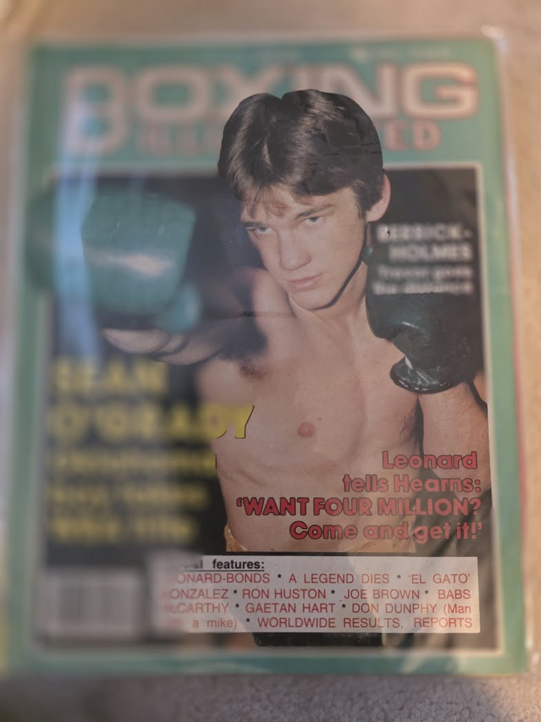 Boxing Illustrated July 1981 Sean O'Grady