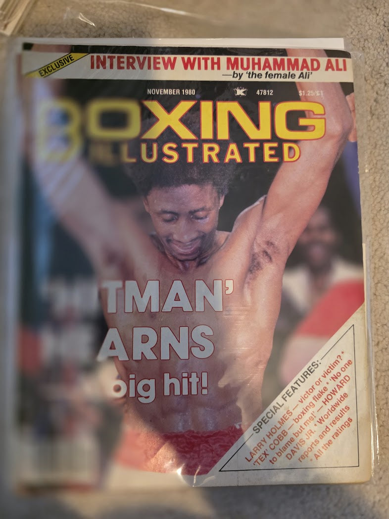 Boxing Illustrated Magazine November 1980 Thomas Hearns, Muhammad Ali