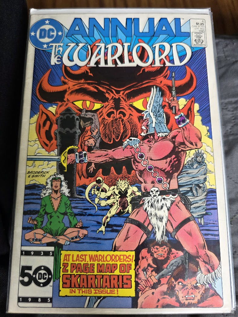 DC Comics The Warlord Annual 4