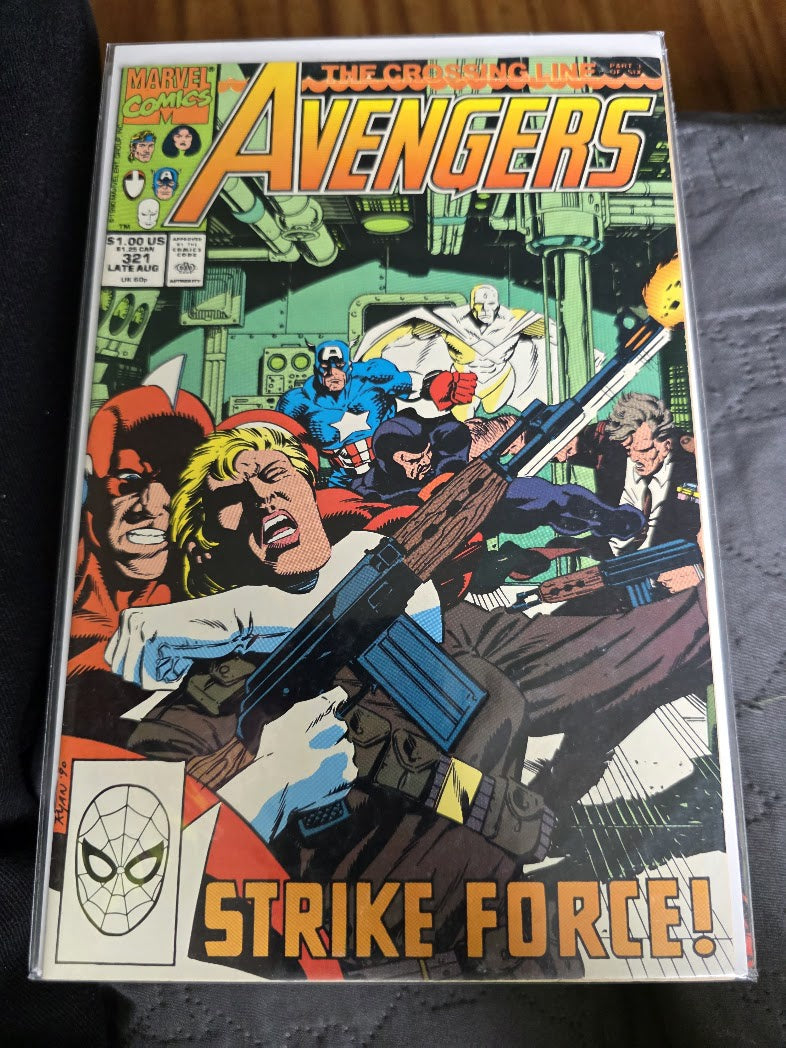 Avengers #321 1990 Marvel Comics
