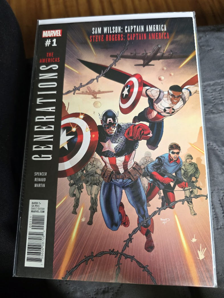 Generations: Sam Wilson Captain America & Rogers Captain America #1