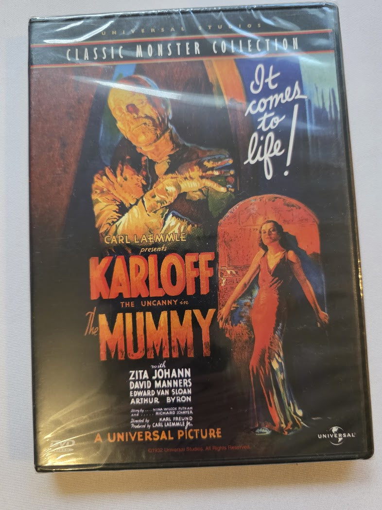 Karloff The Uncanny In The Mummy, Classic Monster Collection (DVD, 1999) SEALED NEW